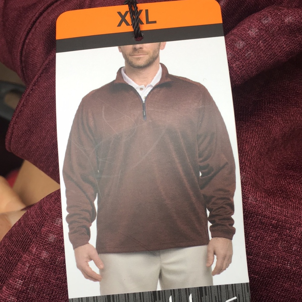 Bolle performance 1/4 zip men long sleeve in red - Picture 7 of 7